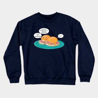 Eggs-ellently Punny Crewneck Sweatshirt